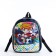 Baby backpack on lightning, blue color