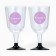 A set of plastic glasses for champagne compliments, 200 ml