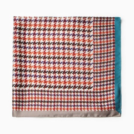Women's scarf minku 70*70 cm, burgundy-2