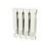 Bimetallic radiator Rommer Profi BM 350, 350 x 80 mm, 4 sections