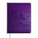 School diary, 5-11 grade, cover of PVC "City" Violet
