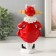 Souvenir Polystone "Clows" white-red 9x6x16.5 cm