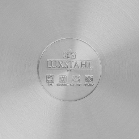 Pan, 5 l, d = 23.5 cm, h = 13 cm, metal cover, triple bottom, induction-6