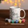 Set of mug for coloring "Unicorn New Year" paint 6 cv 2 ml, brush