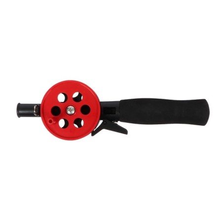 Winter fishing rod, neoprene pen, length 42 cm, red color, HBF-34 (1)-1
