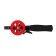 Winter fishing rod, neoprene pen, length 42 cm, red color, HBF-34 (1)
