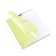 Notebook 18 sheets ruler Erichkrause Coverpro Neon "Classic", plastic cover, OFSET BOLOC, 100%, yellow