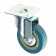 Furniture wheel, d = 75 mm, on the site