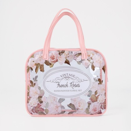 Lightning cosmetic bag, pink color-1
