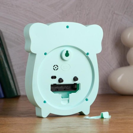 Clock - an alarm clock "Elephant", with a suspension, a discrete move, 14.5 x 5 x 16.5 cm, d -10.5 cm, aa-2