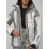 Ski jacket female winter, size 60, white color
