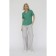 Women's T-shirt with a V-neck, size 54