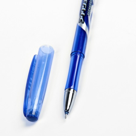 Gel handle with erased ink 0.5 mm, blue rod, blue tinted body-1