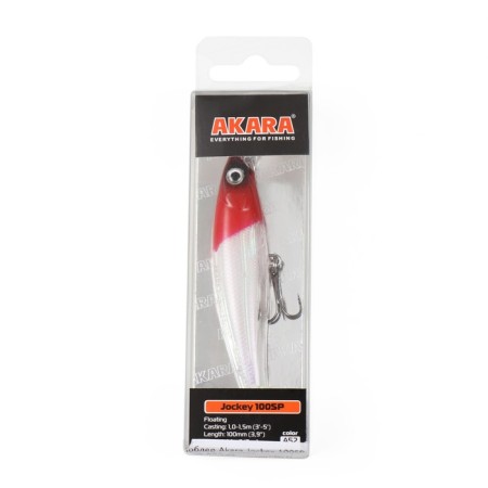 Akara Jockey 100sp Wobbler, color A52, 10 cm, 14 g-2