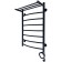 Electric towel "Sanprise" Classic P8, 500x800 mm, right, black