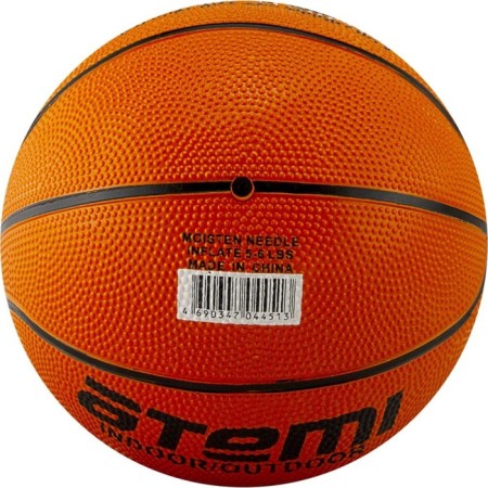 Basketball ball ATEMI BB100, size 5, rubber, 8 panels, circle 68-71 cm, glued-1