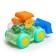 Excavator "gears", light and sound, works from batteries, color mix
