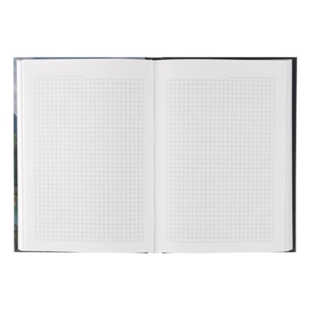 Note book A5, 160 sheets in the Mountain Waterfall Code, hard cover, glossy lamination, offset block-3