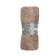 Texrepublic blanket, size 200x220 cm, brown color