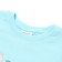T-shirt for the boy "Whales", blue color, height 128-134 cm