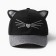 Cap for girls minku "cat" color Black, river 52
