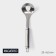 A spoon for the formation of mitballs Magistro Solid, 23 × 6.5 cm, chrome color