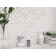 Wall insert alrami Gray geometry 20x44