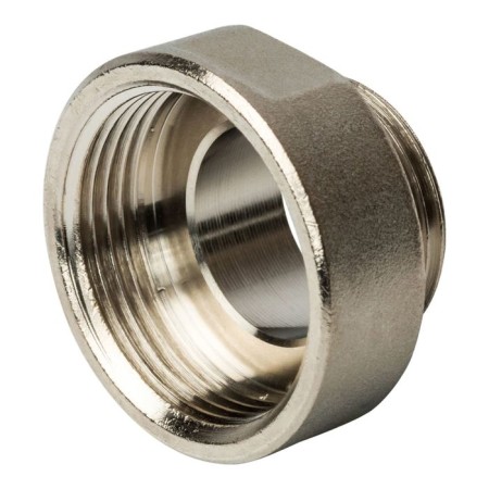 Adapter Stout SFT-0008-001141, 1 1/4 "x 1", internal/outer thread, nickel. brass-2