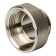 Adapter Stout SFT-0008-001141, 1 1/4 "x 1", internal/outer thread, nickel. brass