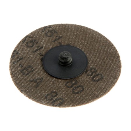 Circle of abrasive grinding tundra, for drill, M8, 75 mm, P80, 5 pcs.-5