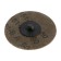 Circle of abrasive grinding tundra, for drill, M8, 75 mm, P80, 5 pcs.