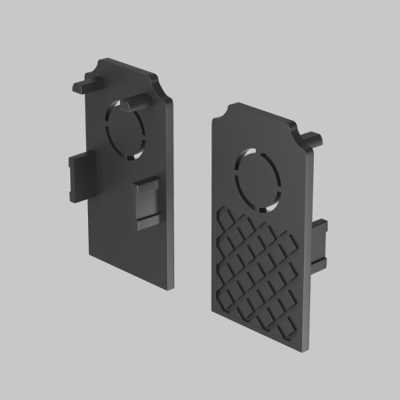 The plugs to the built -in Exiley 2 pcs, black-3