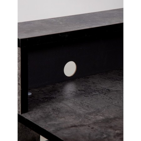 Universal Tokyo table, 780 × 504 × 900 mm, color cement dark prayer / black edge-5