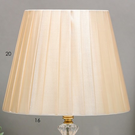 Hell lamp "Florence" E27 40W gold 23x23x30 cm Risalux-3