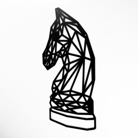 Panel Metal "Chess Horse" 30x20 cm-2