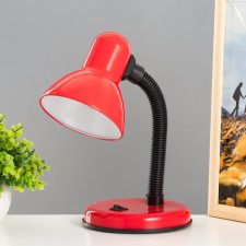 Table lamp E27, with off. (220V) red (203V) Risalux