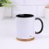 Name mug, sublimation "Drunk", black bottom
