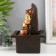 The desktop fountain "Happy Hothee with Mattle of Gold" 13x13x20 cm