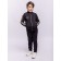 Sports costume, height 98 cm, black color