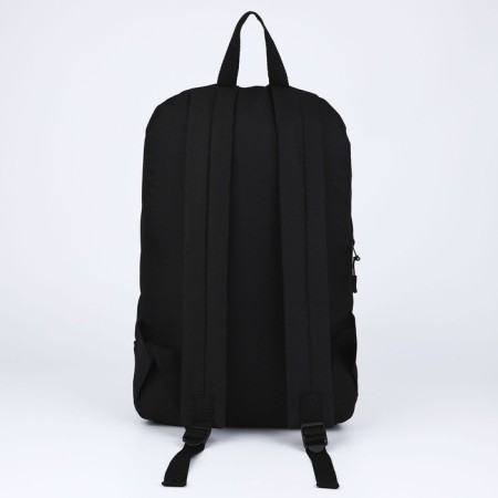 School textile Backpack 46x30x10 cm, vertical pocket, purple color-3