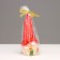 Spend of decorative "Fairytale Dwarf", 5.2x5.8x13.2 cm, red