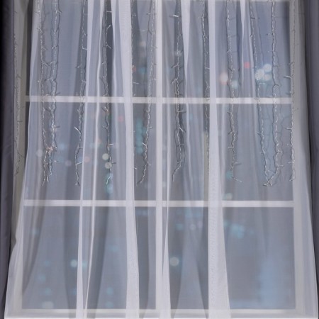 Garland "Curtain" 1.5 × 1 m, IP20, transparent thread, 180 LED, glow of multi, 8 modes, 220 V-2