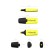 Erichkrause Visioline Mini, 0.6-5.2 mm, water-based fluorescent ink, yellow, yellow
