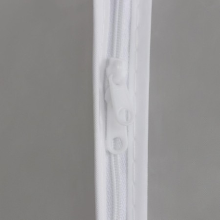 Чехол для одежды плотный Доляна, 60×90×50 см, PEVA, цвет белый-6