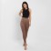 Women's pants Minaku: Casual Collection Coffee color, size 40