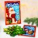 New Year's gift. Developing set with games "New Year! Parcel from Santa Claus "