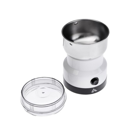Electric coffee grinder Luazon LCG-01, 120 watts, 85 g, white-6