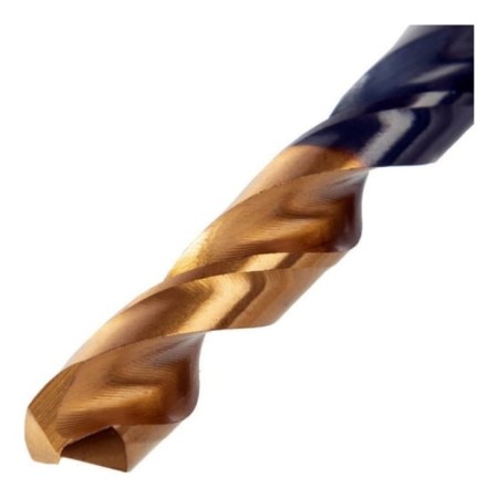 Drill Denzel 717219, 8 mm, HSS-Tin, Golden Tip, 8 pcs.-2