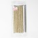 Decorative braid “Wave”, 10 mm, 10 ± 1 m, gold/white color
