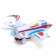 Airport aircraft, works on batteries, light and sound effects, mix